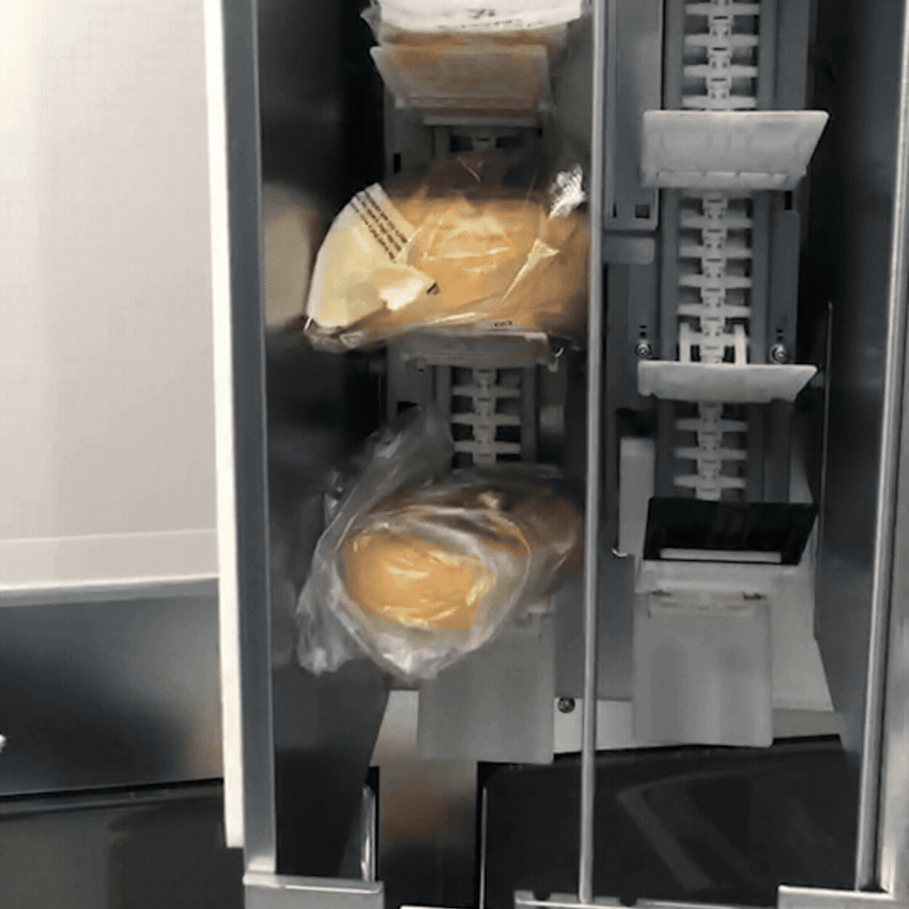 物販自販機の商品排出動画